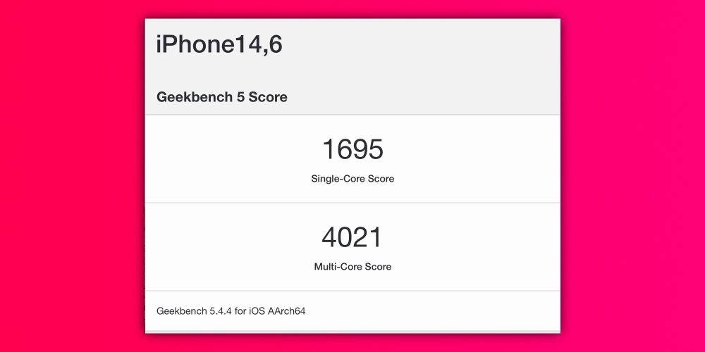 iPhone SE 3 与 iPhone 13 在性能上基本持平，两款手机均搭载4GB内存
