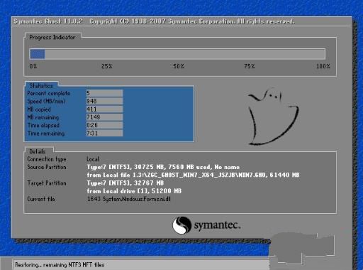 雨林木风win7硬盘安装教程