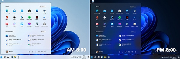 微软win11新功能新界面曝光 快来看看各界面样式