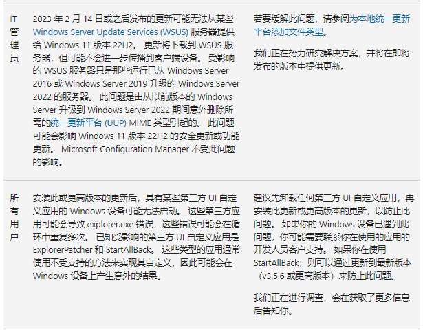 Win11 KB5023778更新推送 22621.1485预览版更新内容汇总