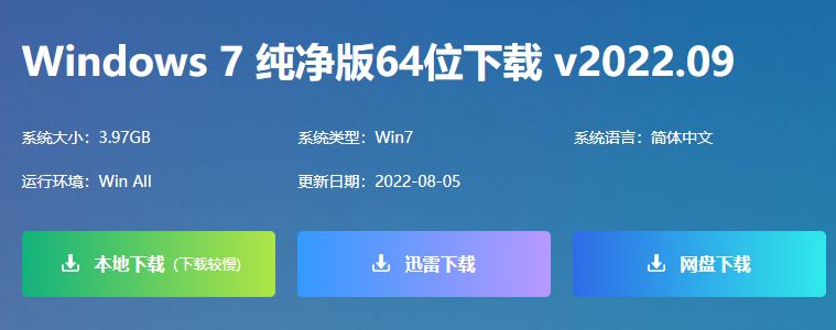 win7系统镜像下载地址在哪里？