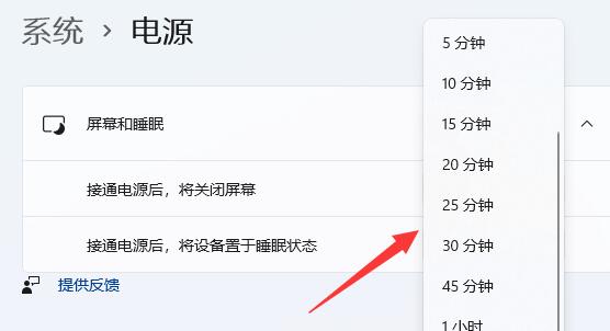 win11电脑熄屏时间设置教程