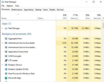 win11找到运行进程教程