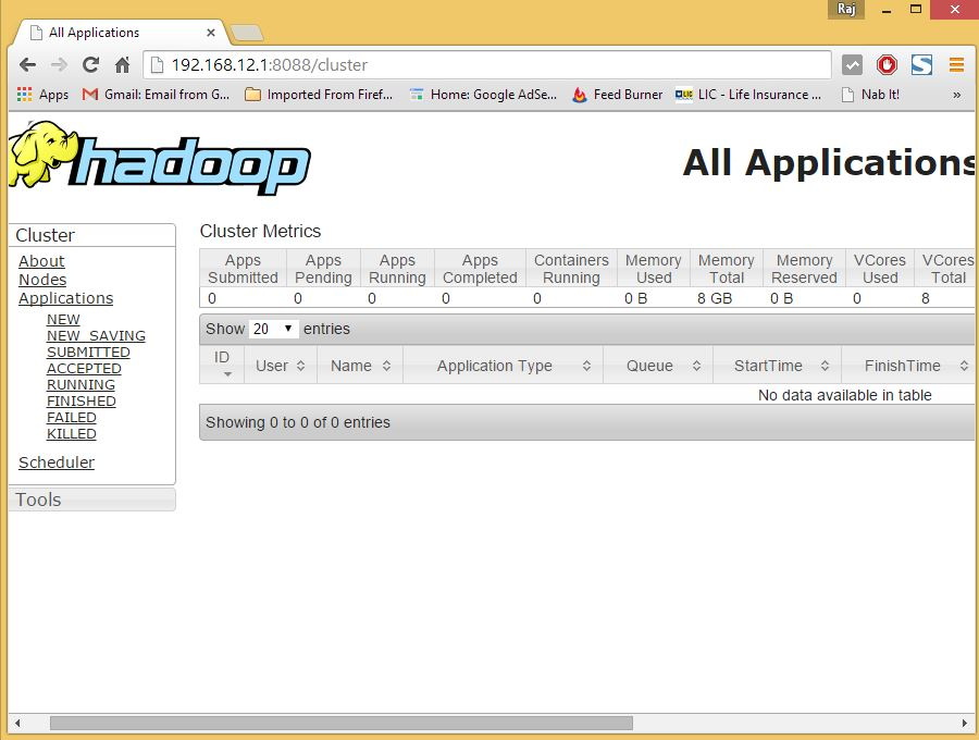 在 CentOS 安装 Apache Hadoop