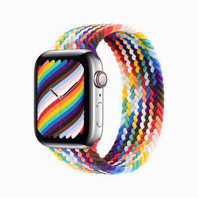 Apple 将于本周推出新的 Apple Watch Pride Bands