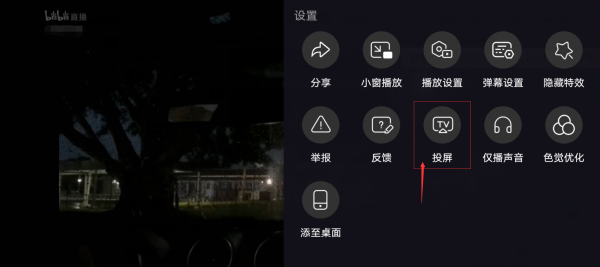 哔哩哔哩怎么投屏到电视？b战投屏电视的方法教程分享！