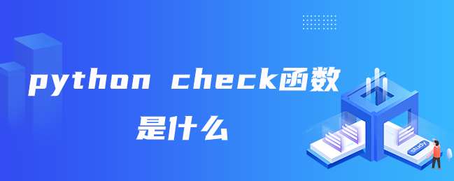 python check函数是什么