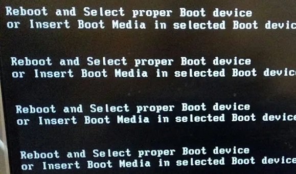 开机黑屏出现reboot and select解决方法
