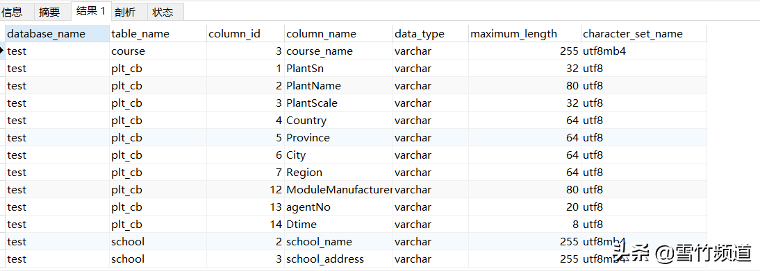 DBA技术分享（九）- MySQL数据库中查找最常用的数据类型