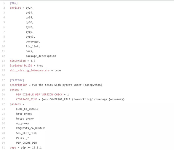 Python 任务自动化利器：Tox 使用教程