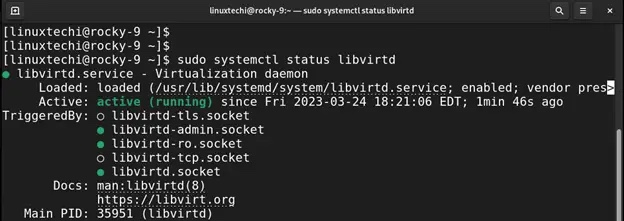 如何在 Rocky Linux 9 / AlmaLinux 9 上安装 KVM