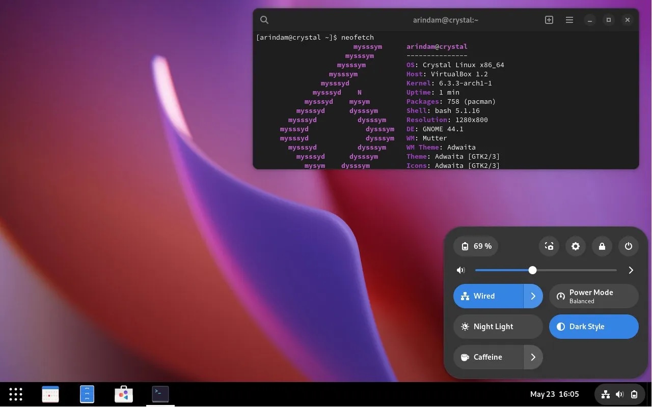 五个漂亮的 Arch Linux 发行版