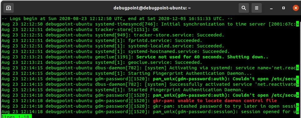 如何使用 journalctl 查看和分析 systemd 日志（附实例）