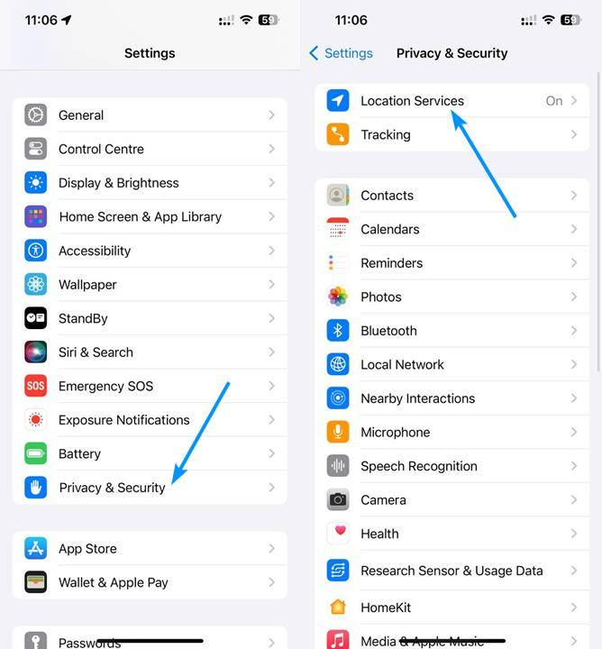 iOS 17正在打开敏感位置设置，这是禁用它们的方法