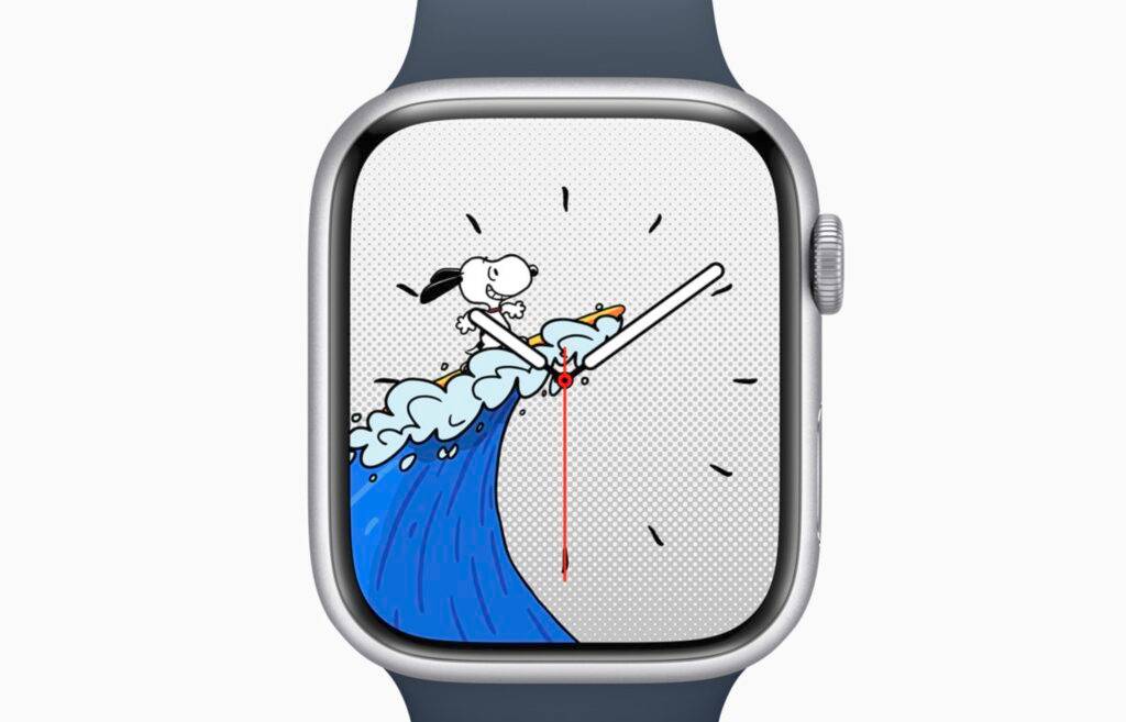 如何更换 watchOS 10 史努比表面？