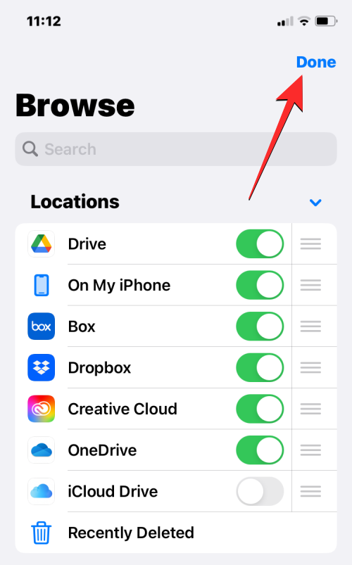 如何在 iPhone 上将 Google Drive、OneDrive、DropBox 添加到文件应用程序