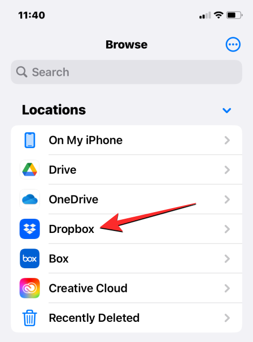 如何在 iPhone 上将 Google Drive、OneDrive、DropBox 添加到文件应用程序