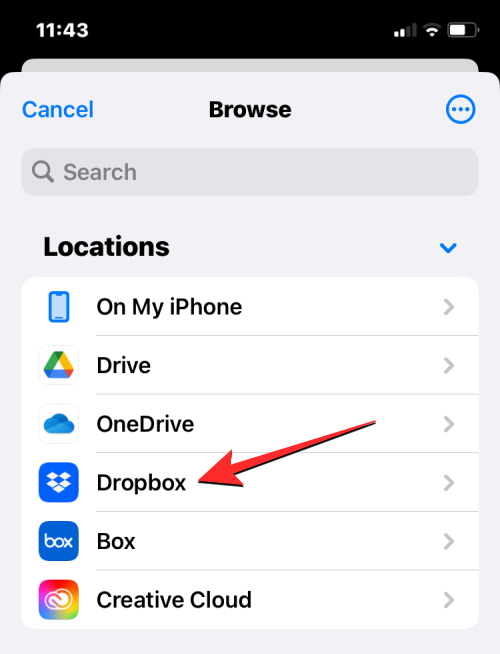 如何在 iPhone 上将 Google Drive、OneDrive、DropBox 添加到文件应用程序