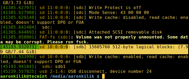 4 种方法识别Linux系统 USB 设备