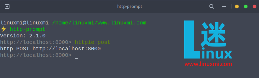 如何在 Linux 上 HTTPie 与 HTTP Prompt 安装和使用