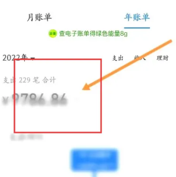 支付宝怎么查年度账单