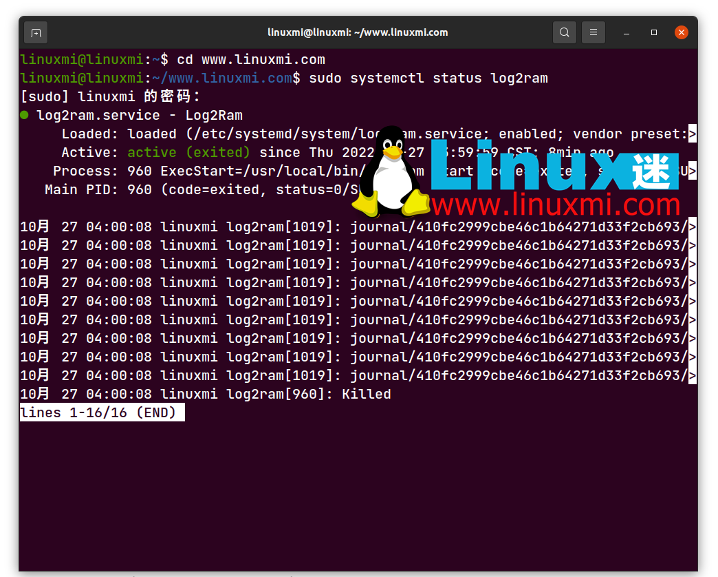 Linux 上使用 “小神器” 来延长磁盘使用寿命