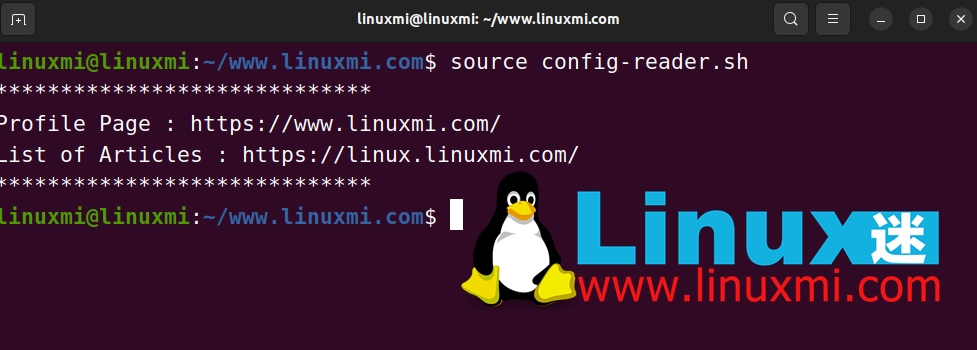 Linux 中的神奇命令：source