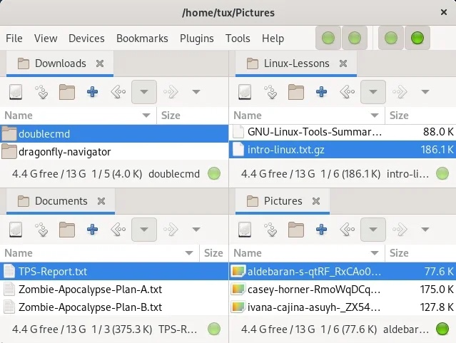 Linux SpaceFM 文件管理器了解一下