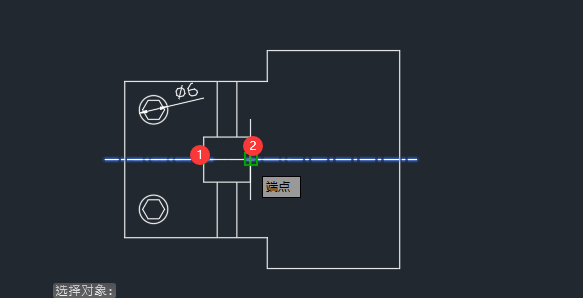 cad如何把线打断成几等分