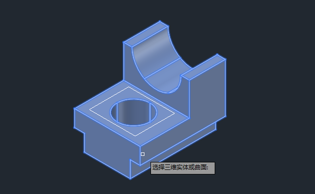 cad压印工具怎么用