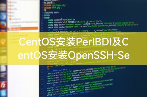 CentOS安装PerlBDI和OpenSSH-Server