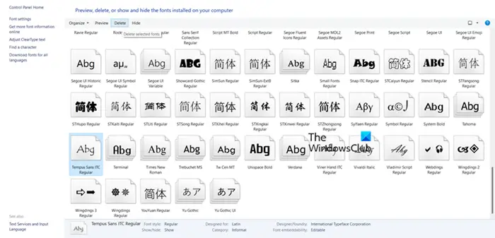 Windows终端找不到所选字体