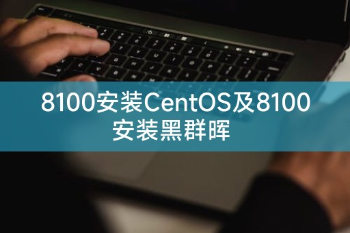 8100安装CentOS及8100安装黑群晖