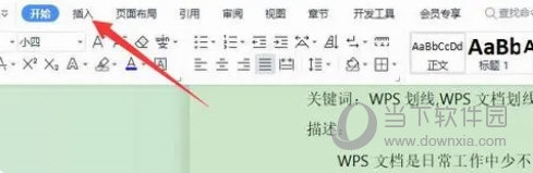 WPS2019怎么设置上划线 看完你就知道了