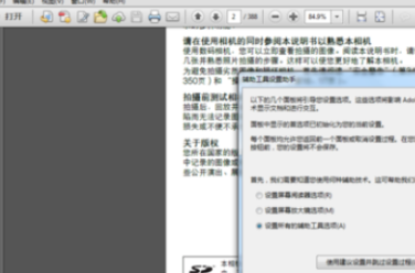 Adobe Reader XI如何设置辅助工具-Adobe Reader XI设置辅助工具的方法