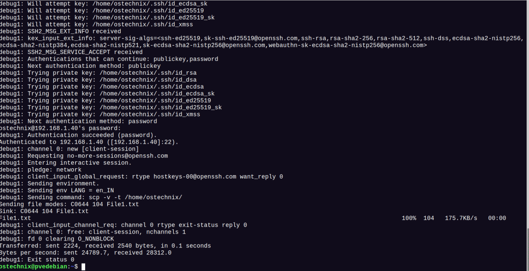 如何在 Linux 中使用 SCP 安全地传输文件