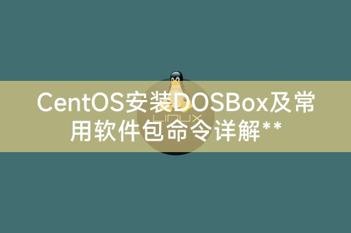 CentOS下DOSBox安装和常用软件包命令解析**