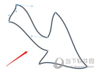 CorelDRAW怎么修改箭头图形 变成曲线方法教程