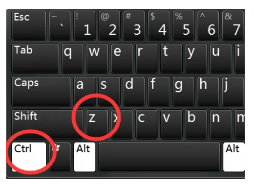取消快捷键Ctrl + Z是做什么的？
