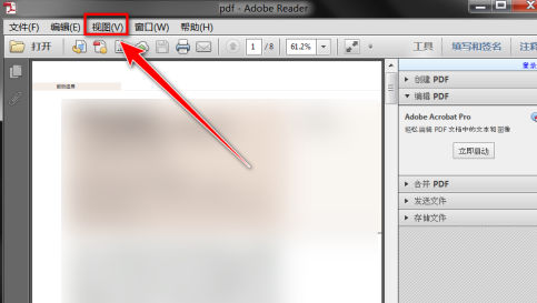 Adobe Reader XI怎么放大选中部分的内容-Adobe Reader XI放大选中部分的内容的方法