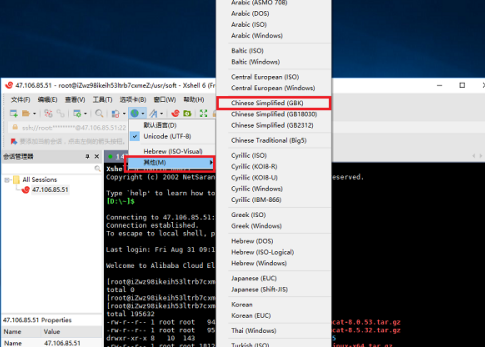 Xshell怎么设置编码-Xshell设置编码的方法