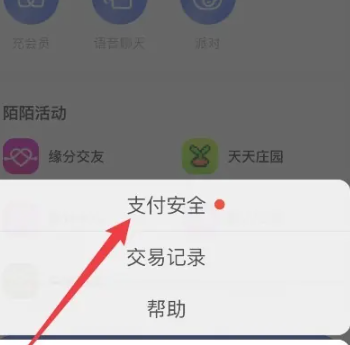 陌陌怎么设置支付密码