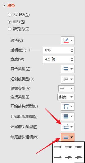 PPT随意绘制带箭头的曲线图形的具体步骤