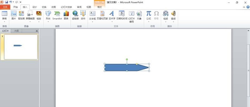 PPT设计一款彩色铅笔的操作方法