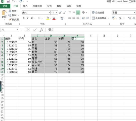 Excel制作带数据标记的雷达图的图文方法