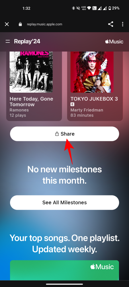 如何在手机或 PC 上查看每月 Apple Music 重播