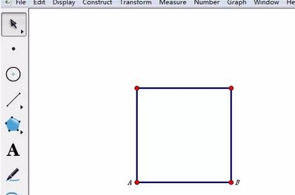 几何画板制作正方形工具的详细方法