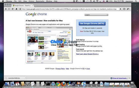 Chrome for Mac(谷歌浏览器Mac版)