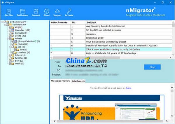 nMigrator(邮箱迁移工具)