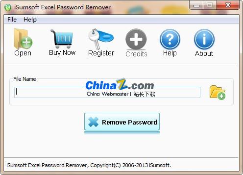 iSumsoft Excel Password Remover